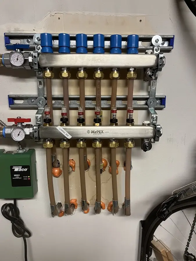 Plumber performing Leak Detection at a residential property in Winnfield